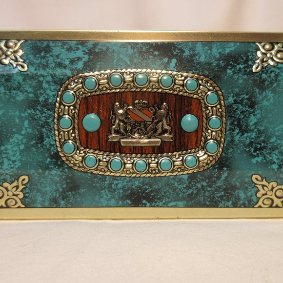 Antique Blue Bird Confectionary Tin - Picture 6 of 7